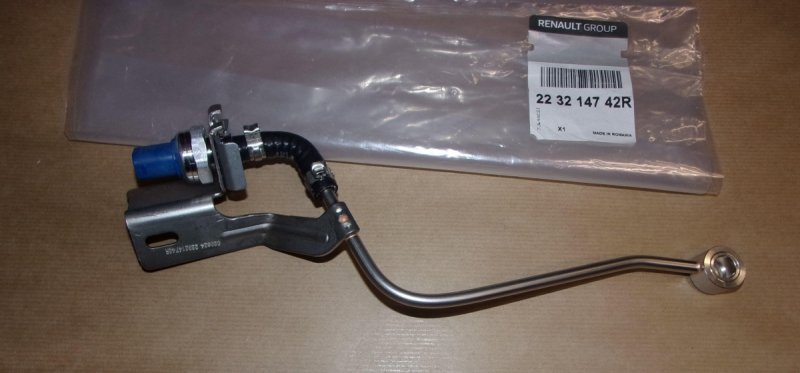 Capteur de pression des gaz d'échappement Renault Trafic III 1.6DCI, 223214742R,