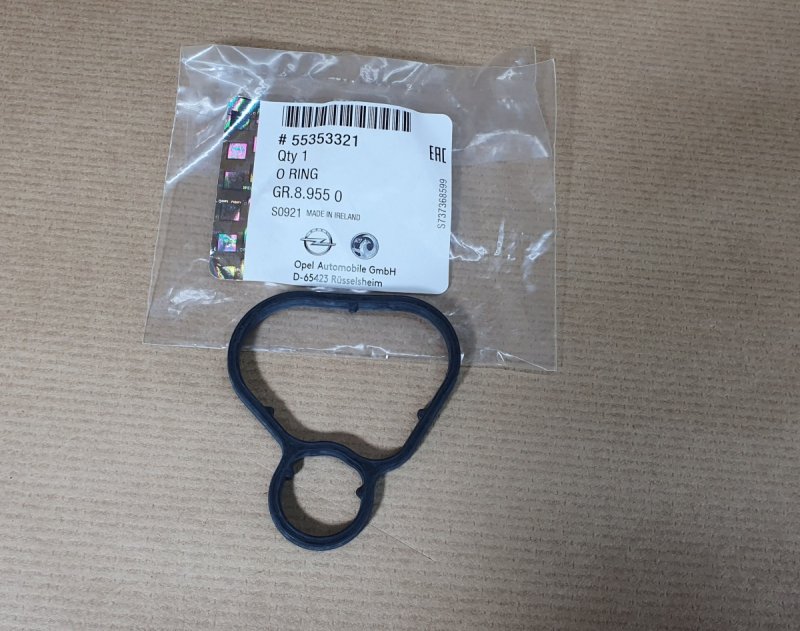 Pièce d’origine  Joint de boîtier de filtre à huile pour Opel ASTRA H, 55353321