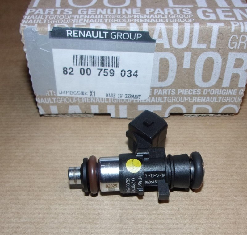 Original  Injecteur Renault Clio III, IV, Modus 1.2 16V , 8200759034