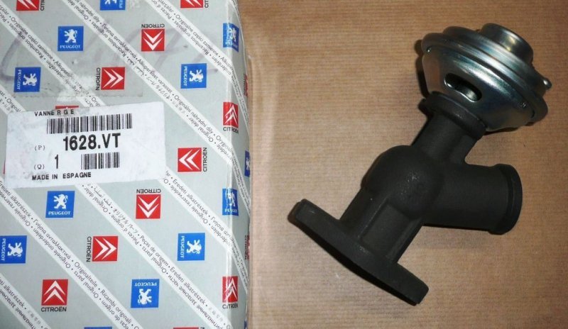 Soupape EGR Citroën C5 Peugeot 307, 406 2.0 HDI, 1628.VT, 1628VT
