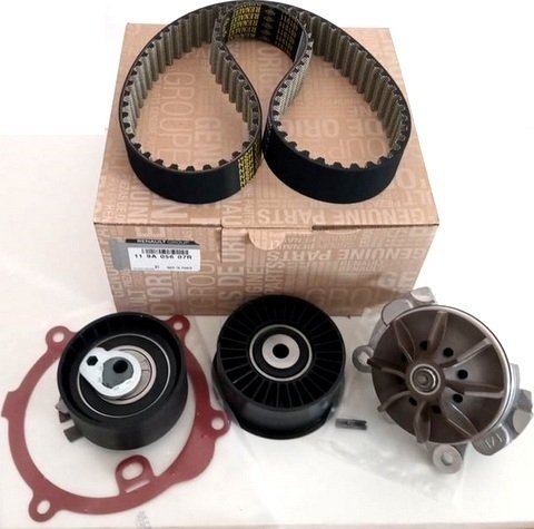 Kit de courroie de distribution d'origine + pompe Renault Master II 2.2 dci 2.5 dci, 119A05607R ,   7701477380 , 7701474190