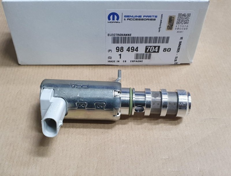 Électrovanne de pompe à huile Citroën C3 IV 1.2THP, 9849470480, 9849470480, 