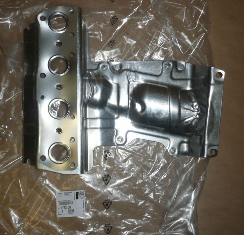 Protection du collecteur Peugeot 207, 208, 3008 1.6THP, 1723.CH, 1723CH