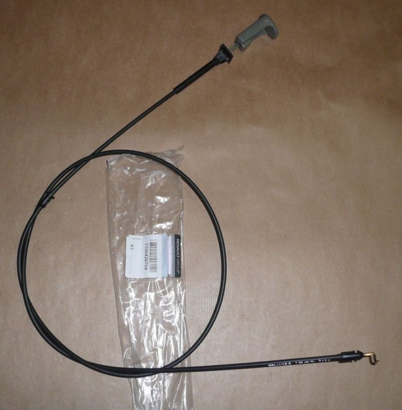 Original Câble de déverrouillage de capot Renault Twingo I 98-02 , 7700426704