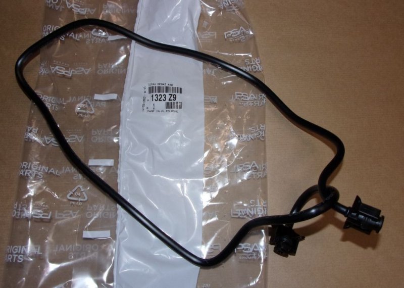 Conduite de radiateur Citroën Berlingo, Peugeot Partner, 1323.Z9, 1323Z9