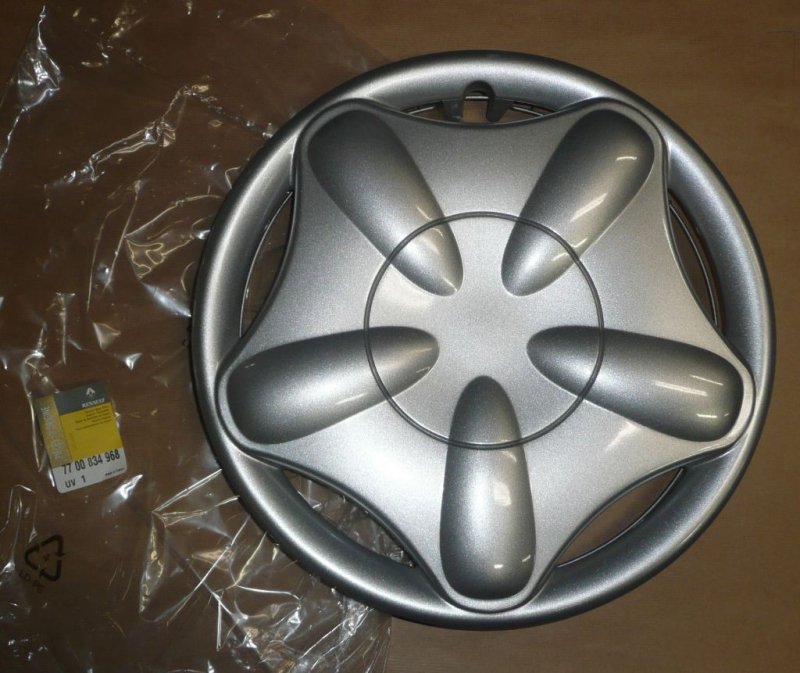 Original  Enjoliveur Renault Mégane, Scénic 14 pouces Mégane Classic ,  7700834968