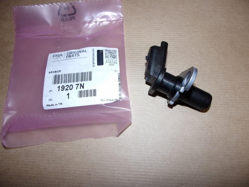 Capteur de position du vilebrequin Citroën Berlingo 2.0 HDI, 1920.7N, 19207N