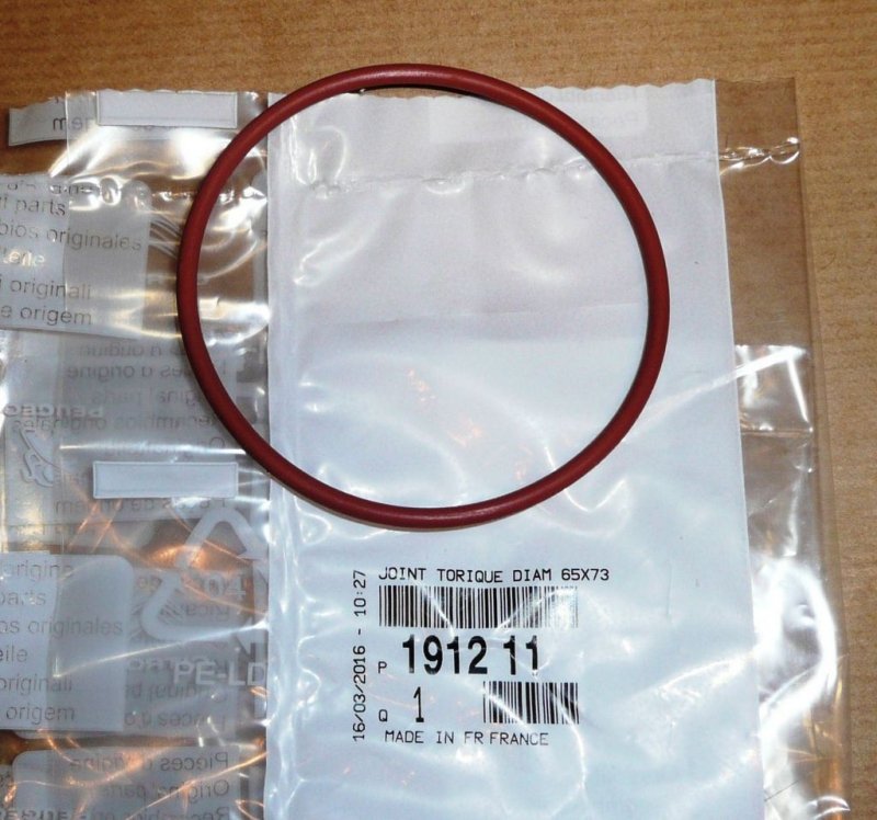 Joint de filtre à carburant Citroën Berlingo 1.9D, 1912.11, 191211