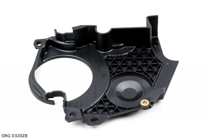 Pièce d’origine cache de distribution pour Citroën / Peugeot inférieur, 2.0 HDi, 136 ch, ORG 0320Z8 , 0320.Z8