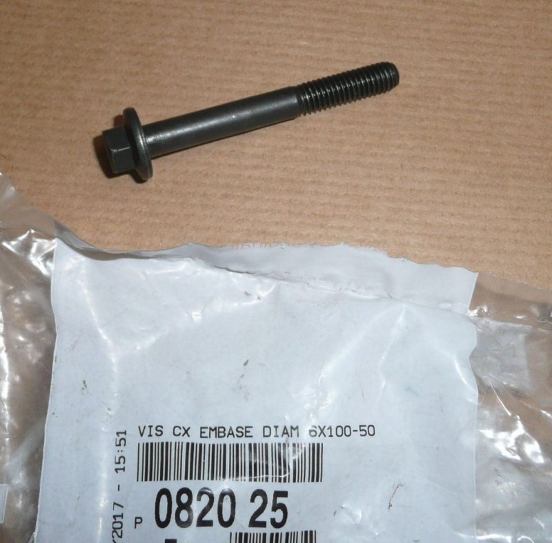Boulon de tendeur de distribution Citroën Jumper III, 0820.25, 082025
