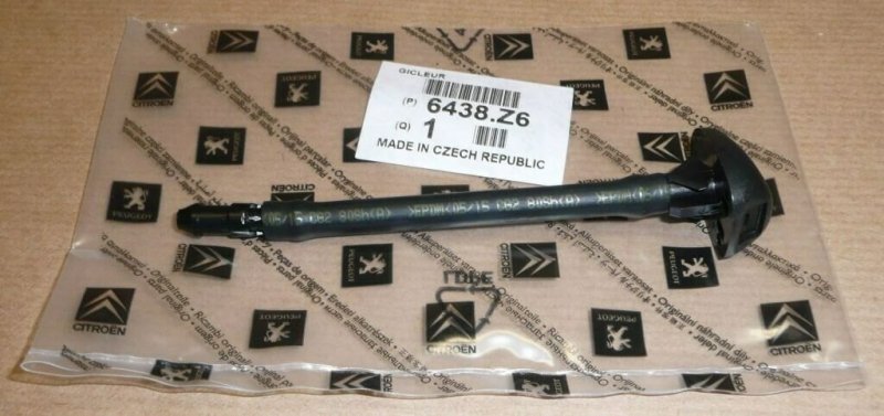 1x buse de lave-glace d'origine CITROEN C5 III 08- , 6438Z6 , 6438.Z6