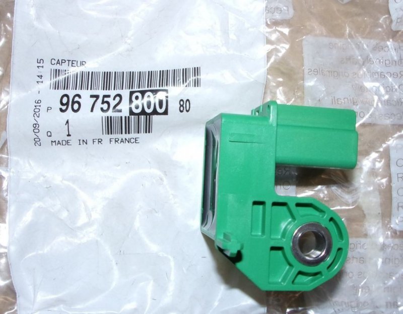 Capteur de collision latéral Citroën Grand Picasso II, 9675280080, 9675280080, 