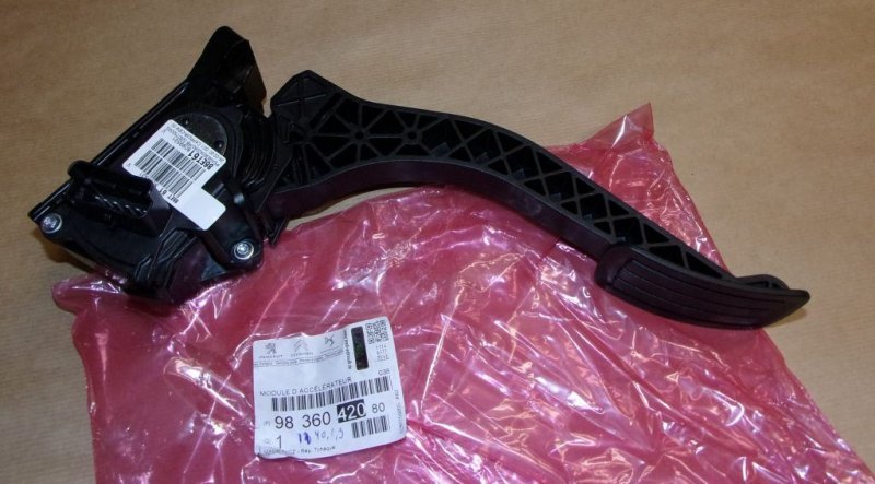 Pédale d'accélérateur Citroën C5 Aircross, 9836042080, 9836042080, 