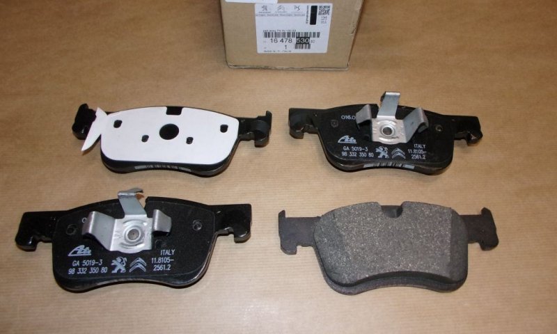 Original  Plaquettes de frein Citroën Berlingo III avant =1678168580 -   . ,  1647853080