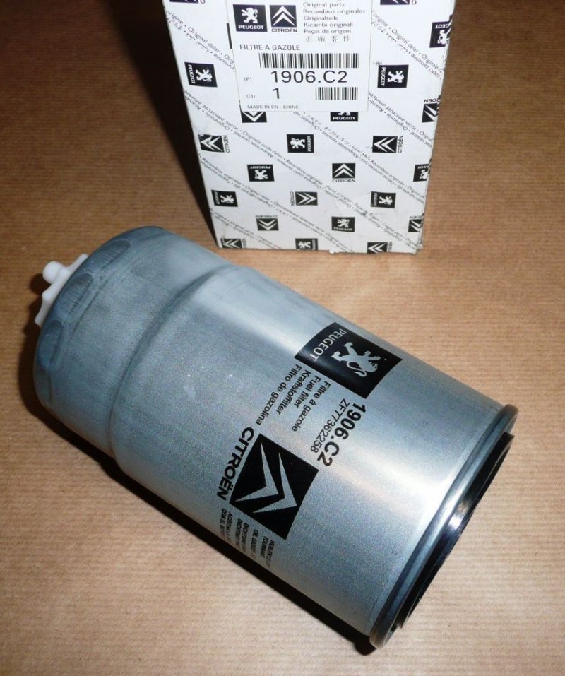 Filtre à carburant Citroën Jumper II 2.0 HDI/2.2 HDI, 1906.C2, 1906C2