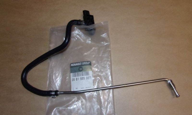 Capteur de pression des gaz d'échappement Dacia Duster 1.5DCI, 208158908R, 