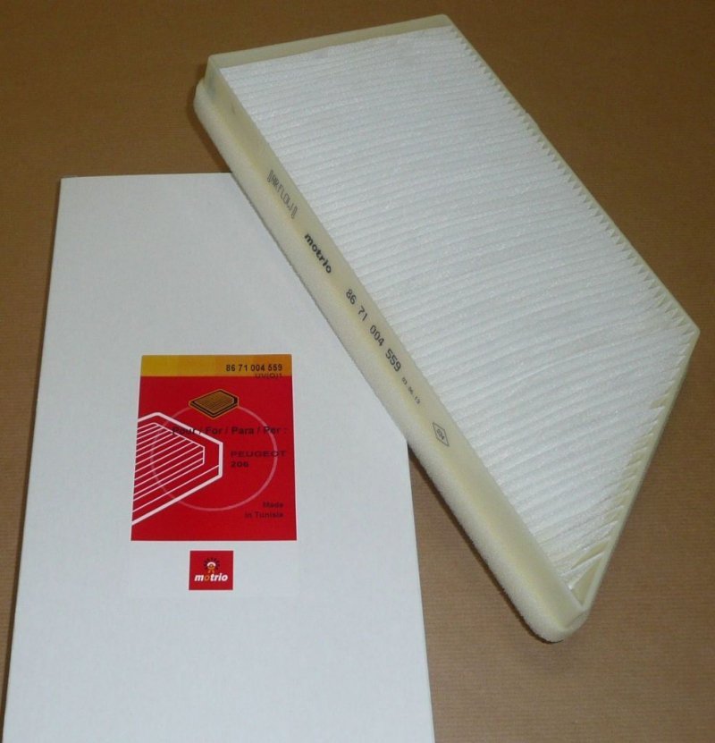 Original  Filtre d'habitacle Peugeot 206,206+ , 8671004559