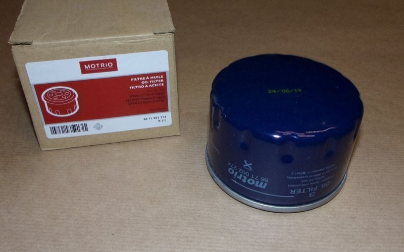 Original  Filtre à huile Renault S5,9,11,19,EX , 8671002274