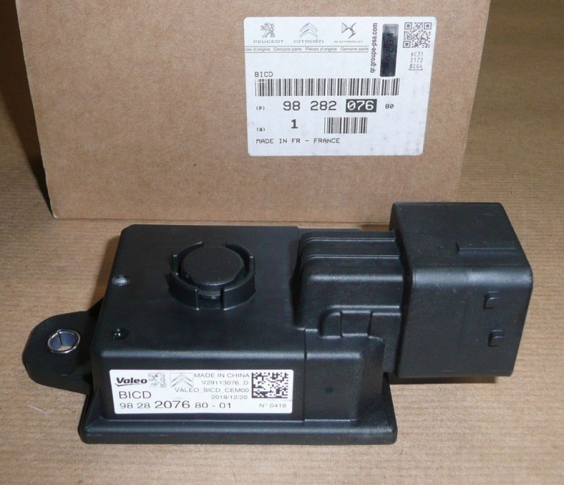 Module de redémarrage Citroën C3, Citroën C4, Peugeot 208, 9828207680, 9828207680, 