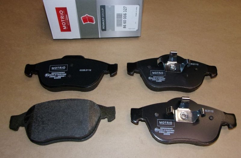 Original  Plaquettes de frein Renault Laguna II, Vel Satis avant Renault Espace IV, Renault Scenic II, Renault Grand Scenic II ATE , 8660006327
