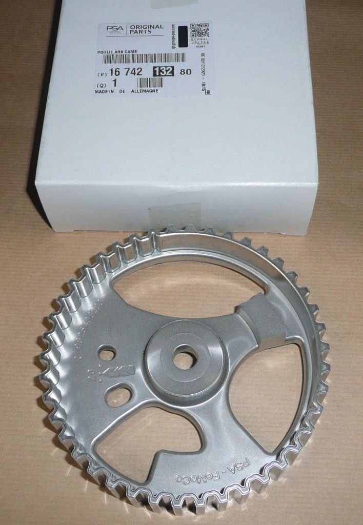 Original  Poulie d'arbre à cames Citroën C4, Peugeot 308 2.0/2.2HDI Citroën C4 Picasso/Spacetourer, Citroën C5 (X7)/Aircross, DS4/5, Citroën Jumper III, Citroën Jumpy IV, Citroën Spacetourer, Peugeot 3008, Peugeot 508, Peugeot 5008, Peugeot Boxer III, P