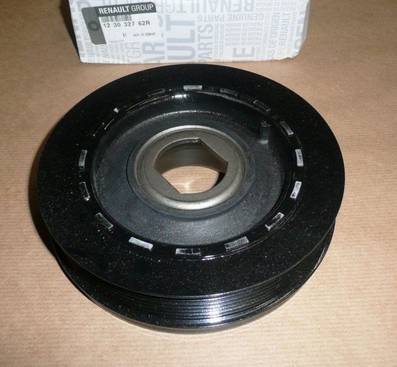 Original Poulie de vilebrequin d'origine 7CV Renault Trafic III 1.6 DCI , 123032762R