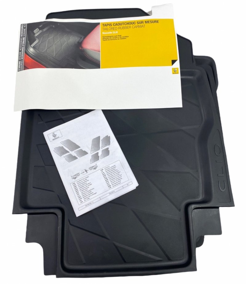 Tapis de sol Renault Clio iv 4 OE d’origine , 8201321296