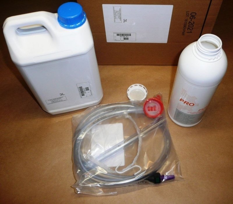 Pièce d'origine Citroën Peugeot additif pour filtre à particules Eolys Powerflex 3 litres, 9736A1, 9736.A1