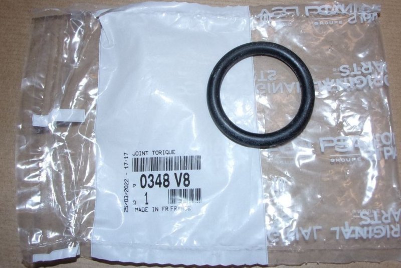 Joint torique du collecteur d'admission Peugeot 308, 508, 0348.V8, 0348V8