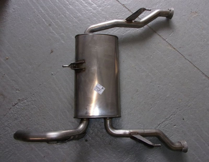 Silencieux arrière Peugeot 308 II  ,  1613840580