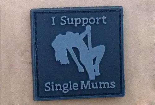 Naszywka  3D - I Support Single Mums