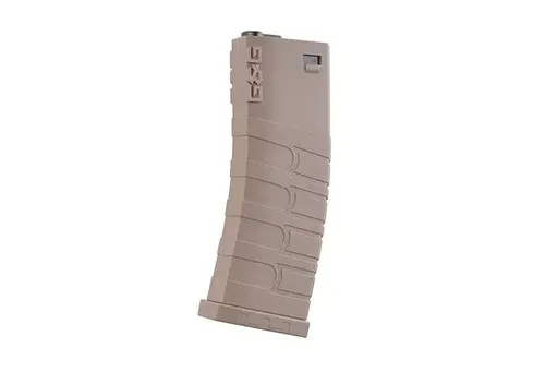 Magazynek mid-cap 120 kulek do M4/M16 (5 sztuk) - tan