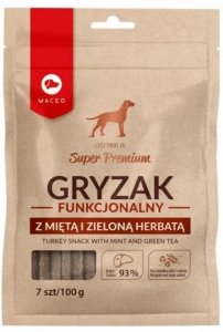 MACED Gryzak funkc. z miętą i zieloną herbatą 100g
