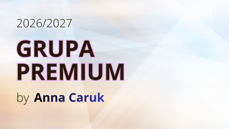 Dostęp do Grupy Premium 2026/2027 - Ponad 50 Nowych Lekcji Niedostępnych w Sklepie | Okres: 03.2026r.-03.2027r.
