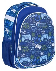 TORNISTER ERGONOMICZNY GAMER SZTYWNY KASETONOWY
