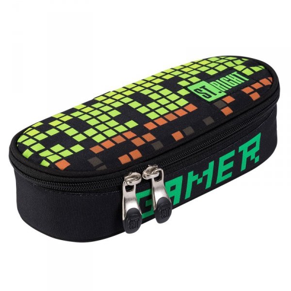 Piórnik szkolny saszetka sztywna Gamer organizer