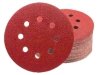 Papier ścierny 50szt. krążek 125mm na rzep KD11810