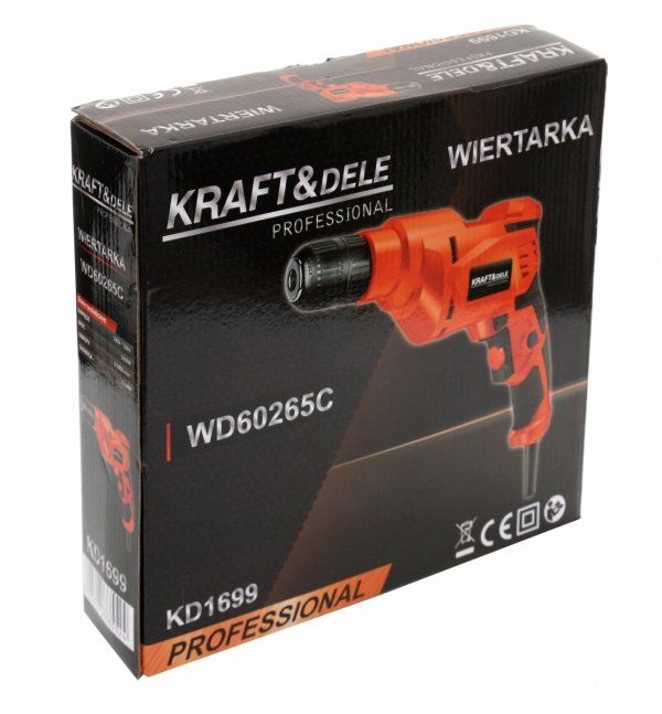 WIERTARKA ELEKTRYCZNA 1200W 0-2880min 13mm KD1699