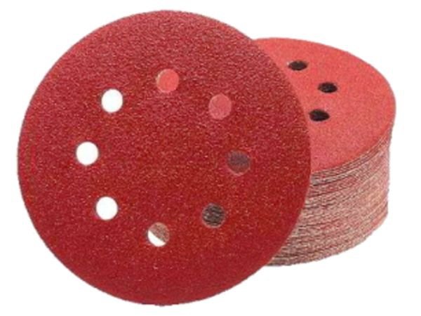 Papier ścierny 50szt. krążek 125mm na rzep KD11810
