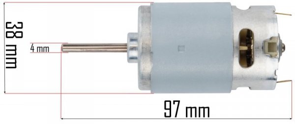 Silnik do nożyc akumulatorowych PM-NA-20C-SI