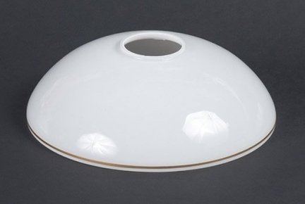 Klosz szklany złoty pasek E27 lampa żyrandol 