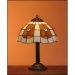 Lampka witrażowa lampa nocna biurkowa PARASOL H-34cm