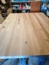  Blat parapet  trep  Dąb  lity  rustic 40x650x1200mm