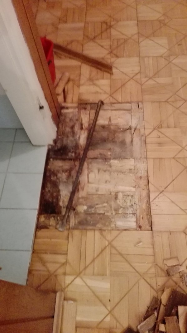Naprawa parkietu mieszkanie prywatne.