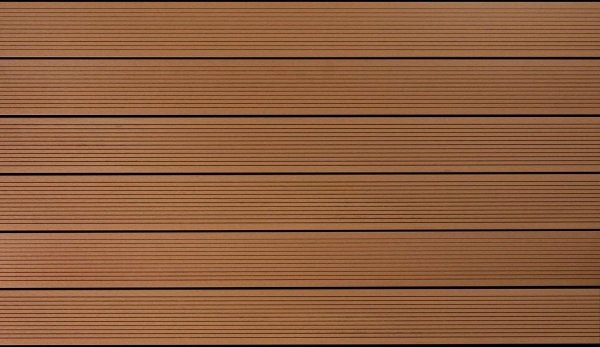 Deska tarasowa kompozytowa iDeck Luna jasny brąz ryflowana 25x150x3000mm