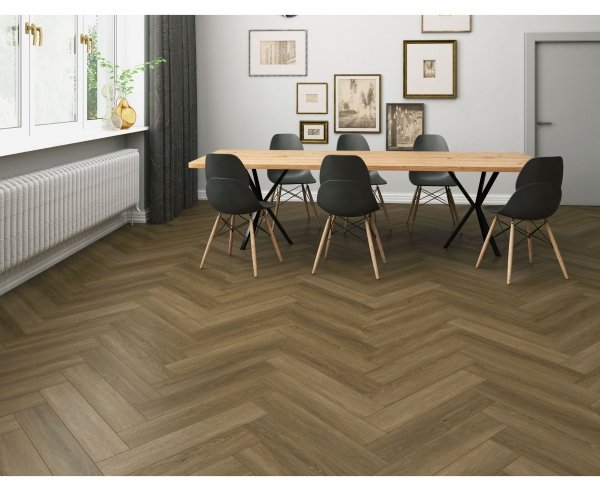Panele winylowe Firmfit Original Herringbone 7114 NEGROS jodełka klasyczna