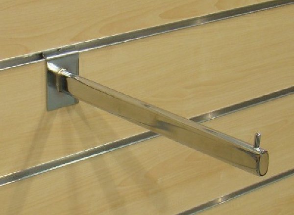 Chrome hook, hanger for panel 34 cm