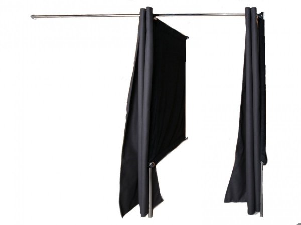 Steel Hook for panel Spacewall 20 cm, Chrome