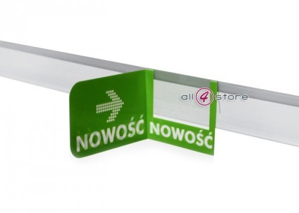 Plastic sign for plastic tape - NEW PRODUCT