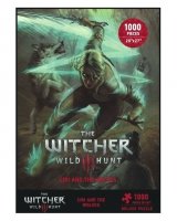 Wiedźmin 3 Witcher Wild Hunt - Ciri i wilki - Puzzle 1000 el. Wiedźmin 3 Witcher Wild Hunt - Ciri i wilki - Puzzle 1000 el.